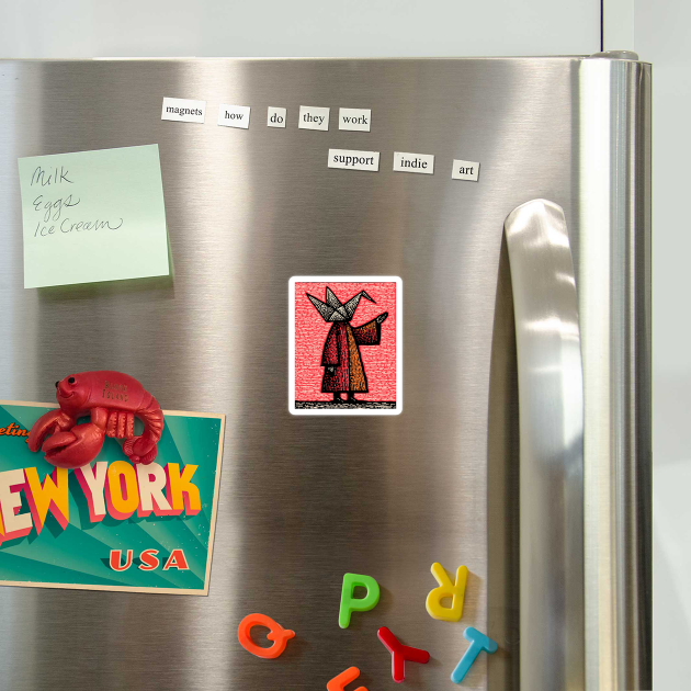 Folded Thoughts - Abstract Origami Figure by TuncGK